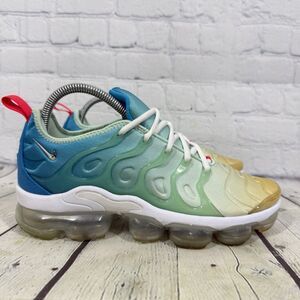 Nike Air Vapormax Plus Women's Size 9 Mint Foam Laser Blue Shoes Sneakers DQ7651
